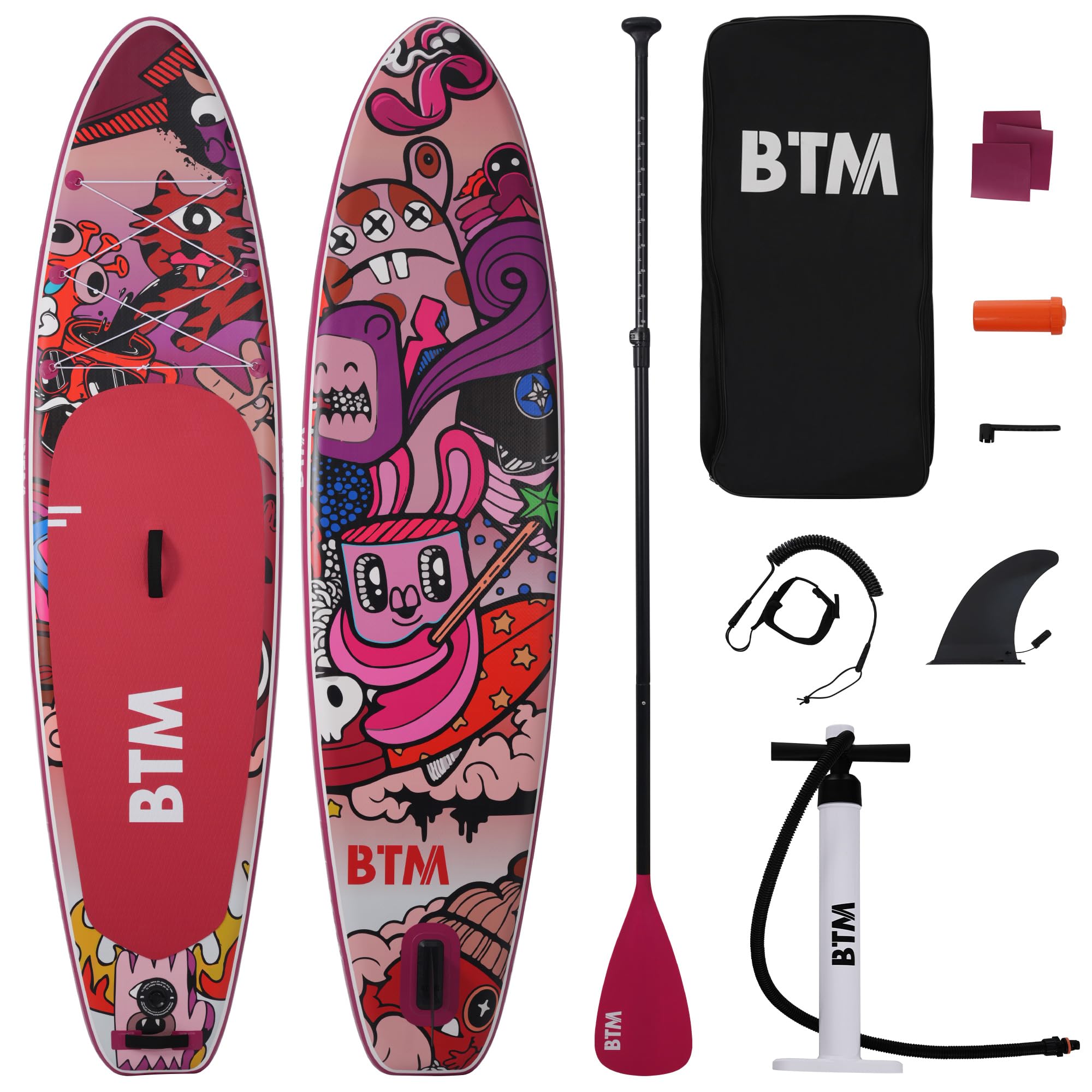 Amazon | BTM スタンドアップパドルボード SUPボード インフレータブル